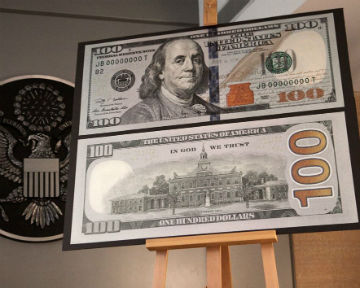 Выпуск новых 100-долларовых банкнот отлаживается