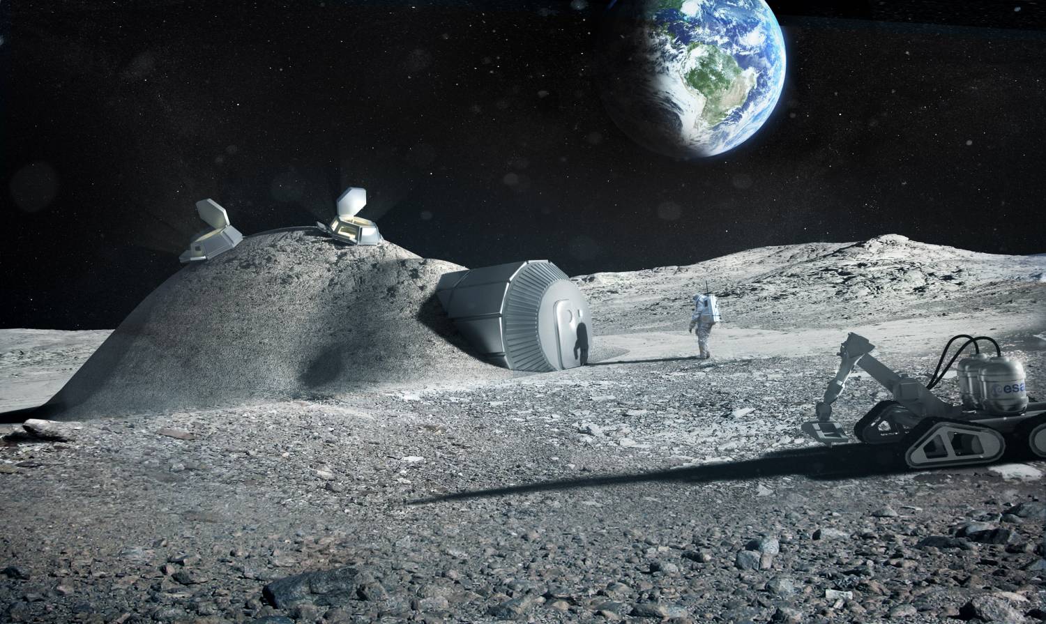 На Луне сделают заправку на пути к Марсу