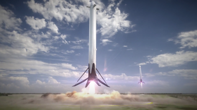 SpaceX посадит ракету на мыс Канаверал
