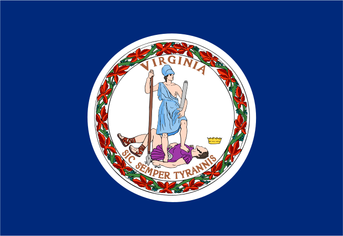 Флаг штата Вирджиния