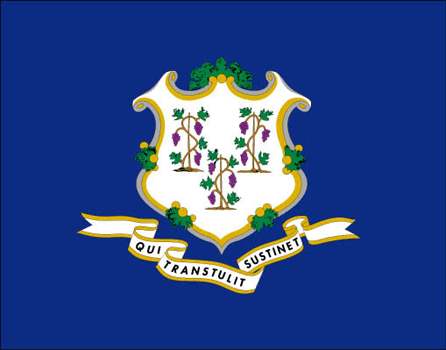 Флаг штата Коннектикут