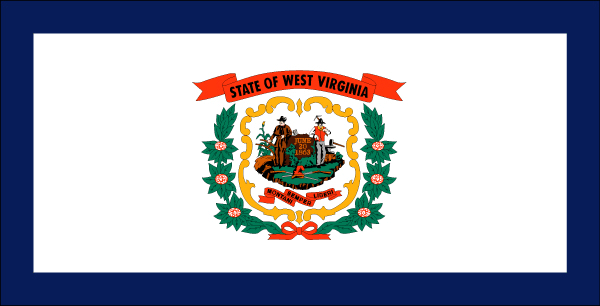 Флаг штата Западная Вирджиния