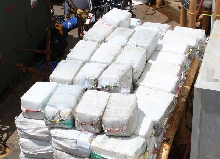 Большую партию кокаина конфисковала береговая охрана в Карибском море