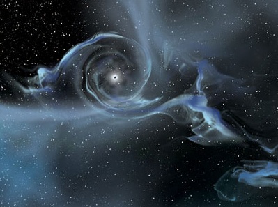 НАСА обнаружило черную дыру