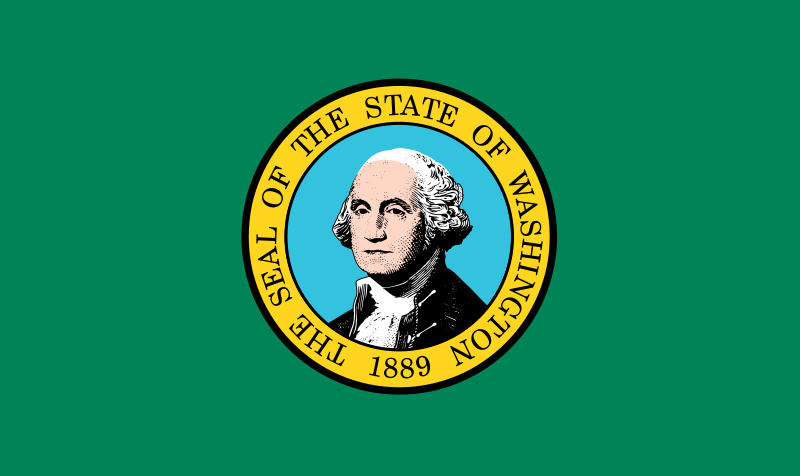 Флаг штата Вашингтон