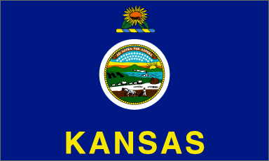 Флаг штата Канзас