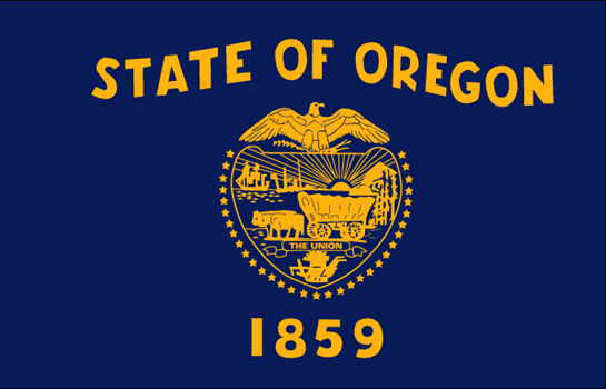 Флаг штата Орегон