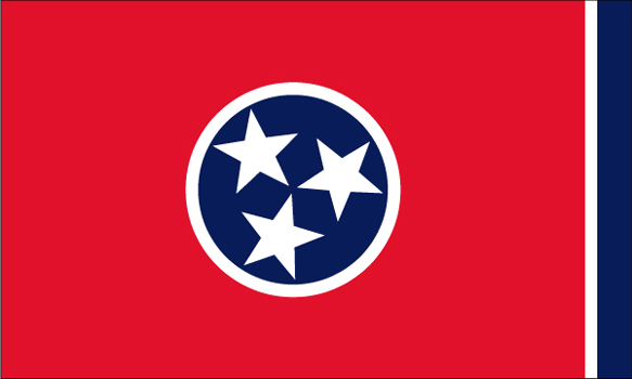 Флаг штата Теннесси